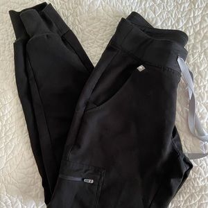 Figs Jogger Scrub Pants Black